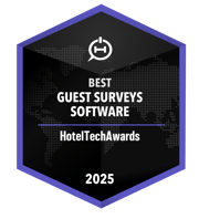 HTR hotel tech awards - Guest Surveys Badge - 2025